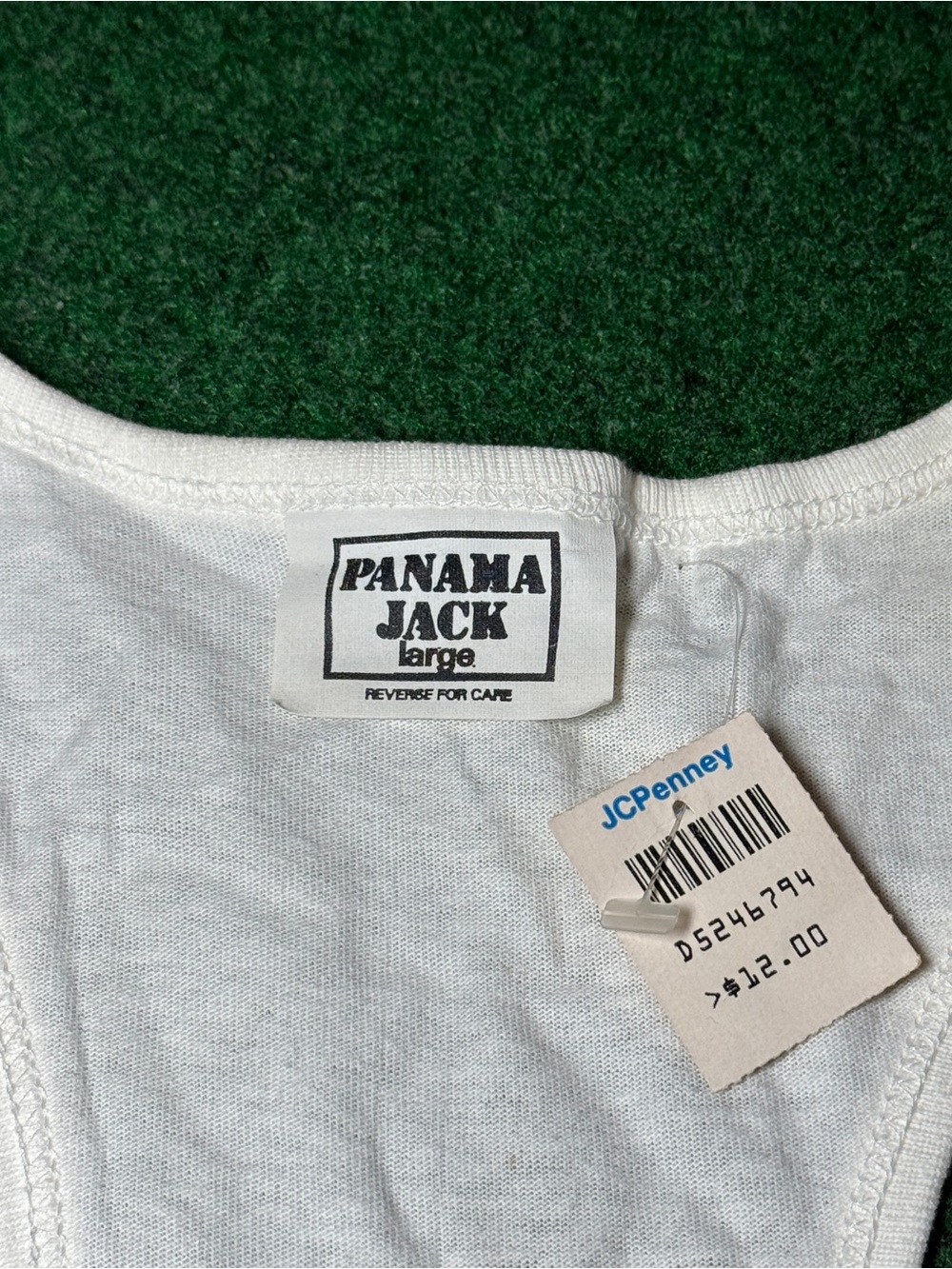 Panama Jack Vintage Tank Top 90s Graphic NWT Large Sleeveless T Shirt - Picture 3 of 6
